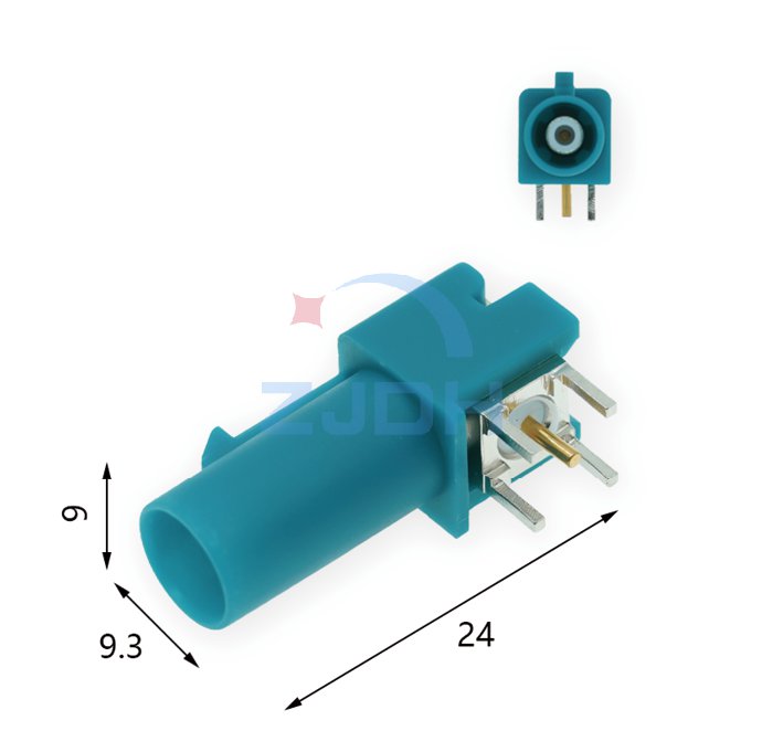 法克拉长体公壳Z型-ZJDH-乐清市地宏接插件有限公司