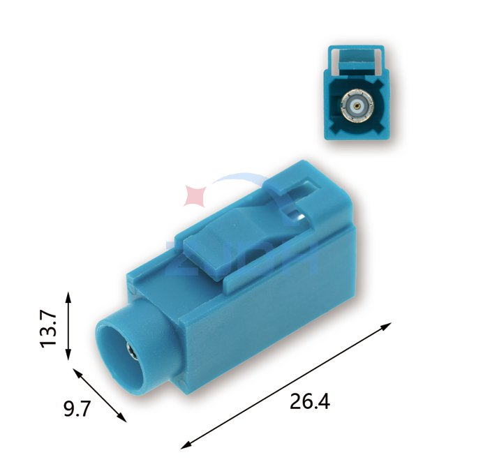 法克拉长体母壳Z型-ZJDH-乐清市地宏接插件有限公司