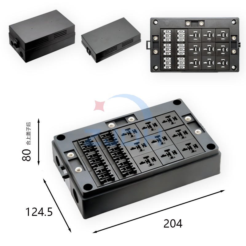 18路9继保险丝盒-ZJDH-乐清市地宏接插件有限公司